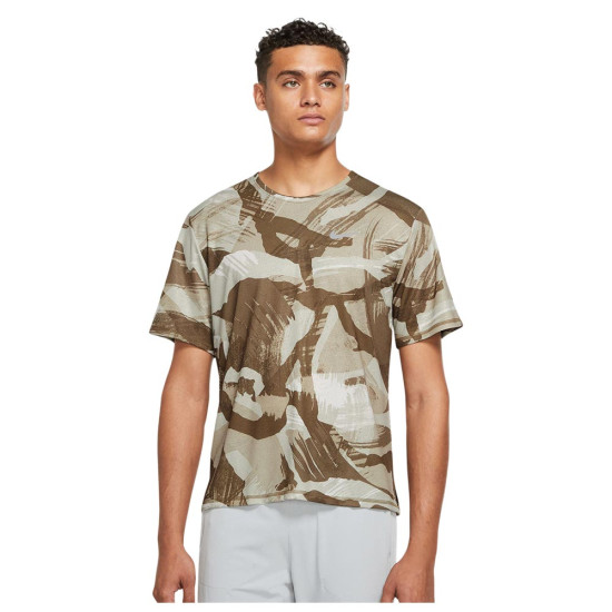 Nike Ανδρική κοντομάνικη μπλούζα Dri-FIT Miler Short-Sleeve Camo T-Shirt